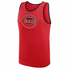 Cincinnati Reds Logo Athletic Unmatched Success Tank Top - MLB