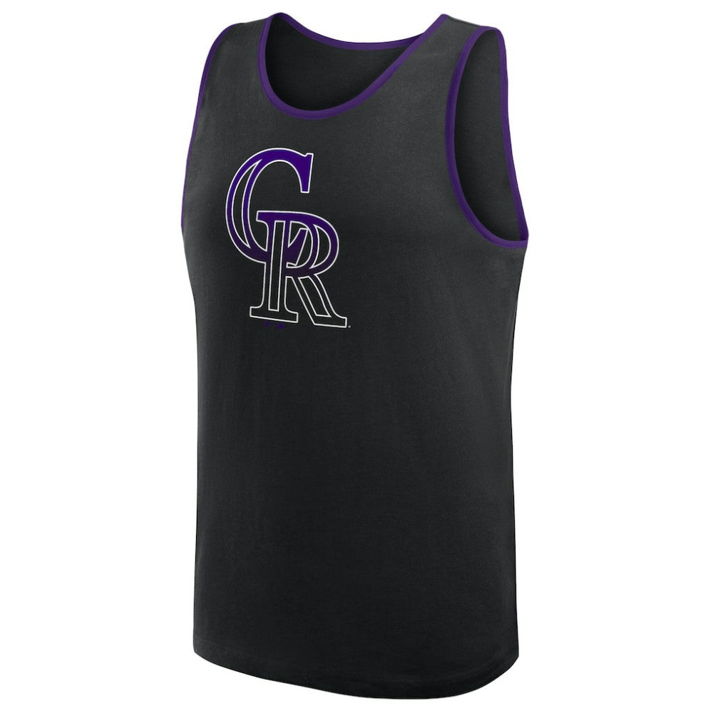 Colorado Rockies Logo Athletic Unmatched Success Tank Top - MLB