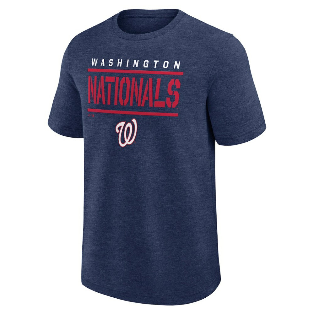 Washington Nationals Logo Athletic Top Notch T-Shirt - MLB