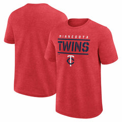 Minnesota Twins Logo Athletic Top Notch T-Shirt - MLB