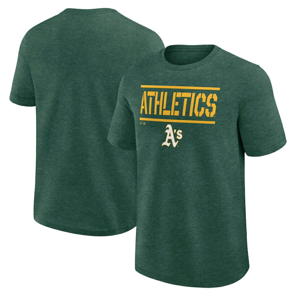 Athletics Logo Athletic Top Notch T-Shirt - MLB