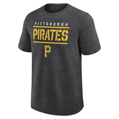 Pittsburgh Pirates Logo Athletic Top Notch T-Shirt - MLB