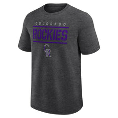 Colorado Rockies Logo Athletic Top Notch T-Shirt - MLB