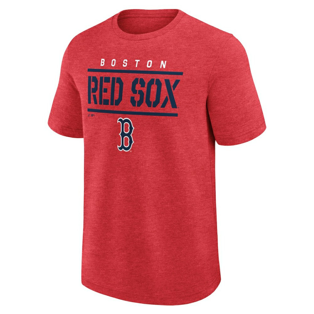 Boston Red Sox Logo Athletic Top Notch T-Shirt - MLB
