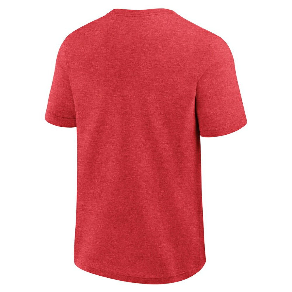 Chicago Cubs Logo Athletic Top Notch T-Shirt - MLB