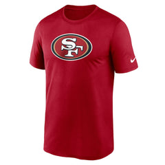 San Francisco 49ers Primetime Legend Logo Performance T-Shirt Scarlet | Nike for Sale