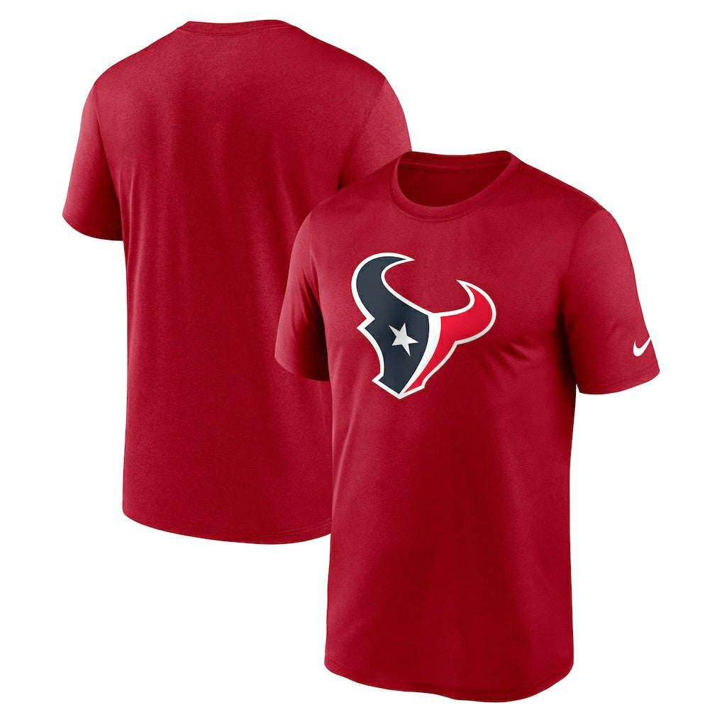 Houston Texans Primetime Legend Logo Performance T-Shirt Red | Nike for Sale