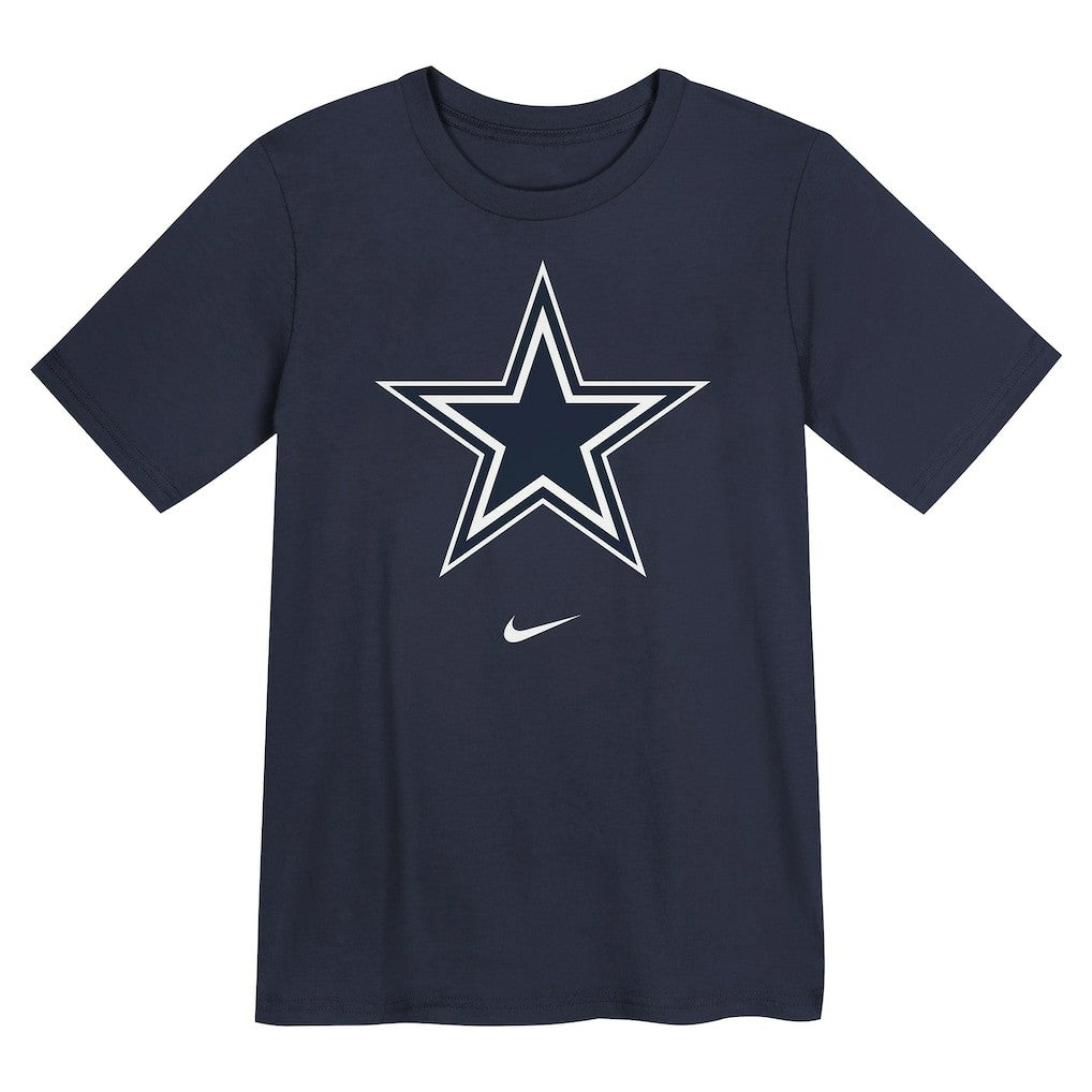 Dallas Cowboys Preschool Primary Logo Legend Performance T-Shirt Navy | Nike for Sale