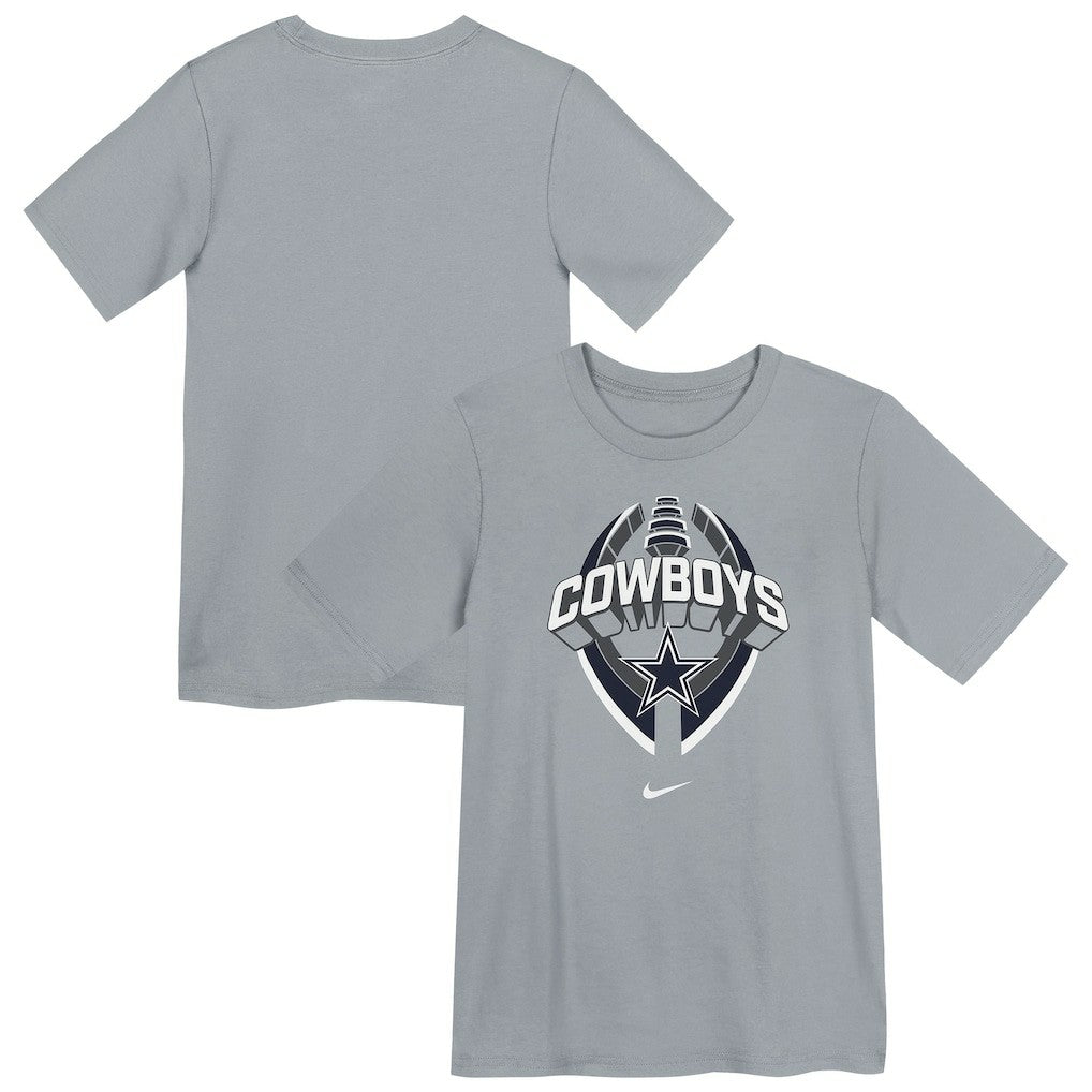 Dallas Cowboys Preschool Icon Legend Dri-FIT T-Shirt Gray | Nike for Sale