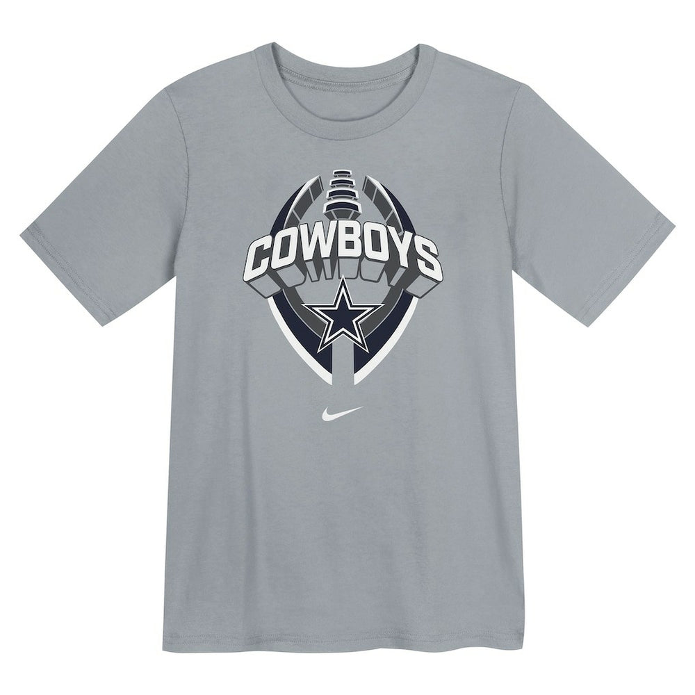 Dallas Cowboys Preschool Icon Legend Dri-FIT T-Shirt Gray | Nike for Sale