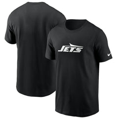 New York Jets Primetime Logo Essential T-Shirt Black | Nike for Sale