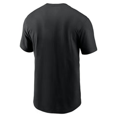 New York Jets Primetime Logo Essential T-Shirt Black | Nike for Sale