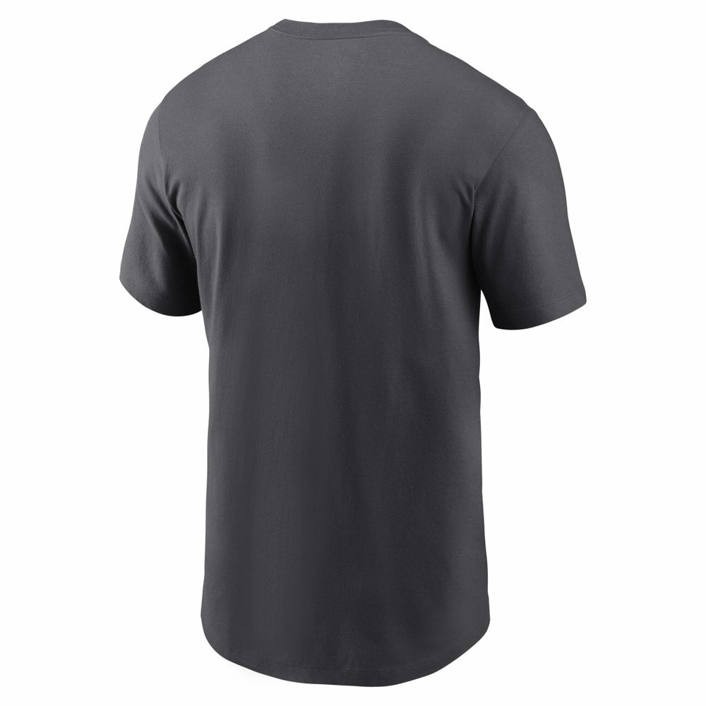 Denver Broncos Primetime Wordmark Essential T-Shirt Anthracite | Nike for Sale