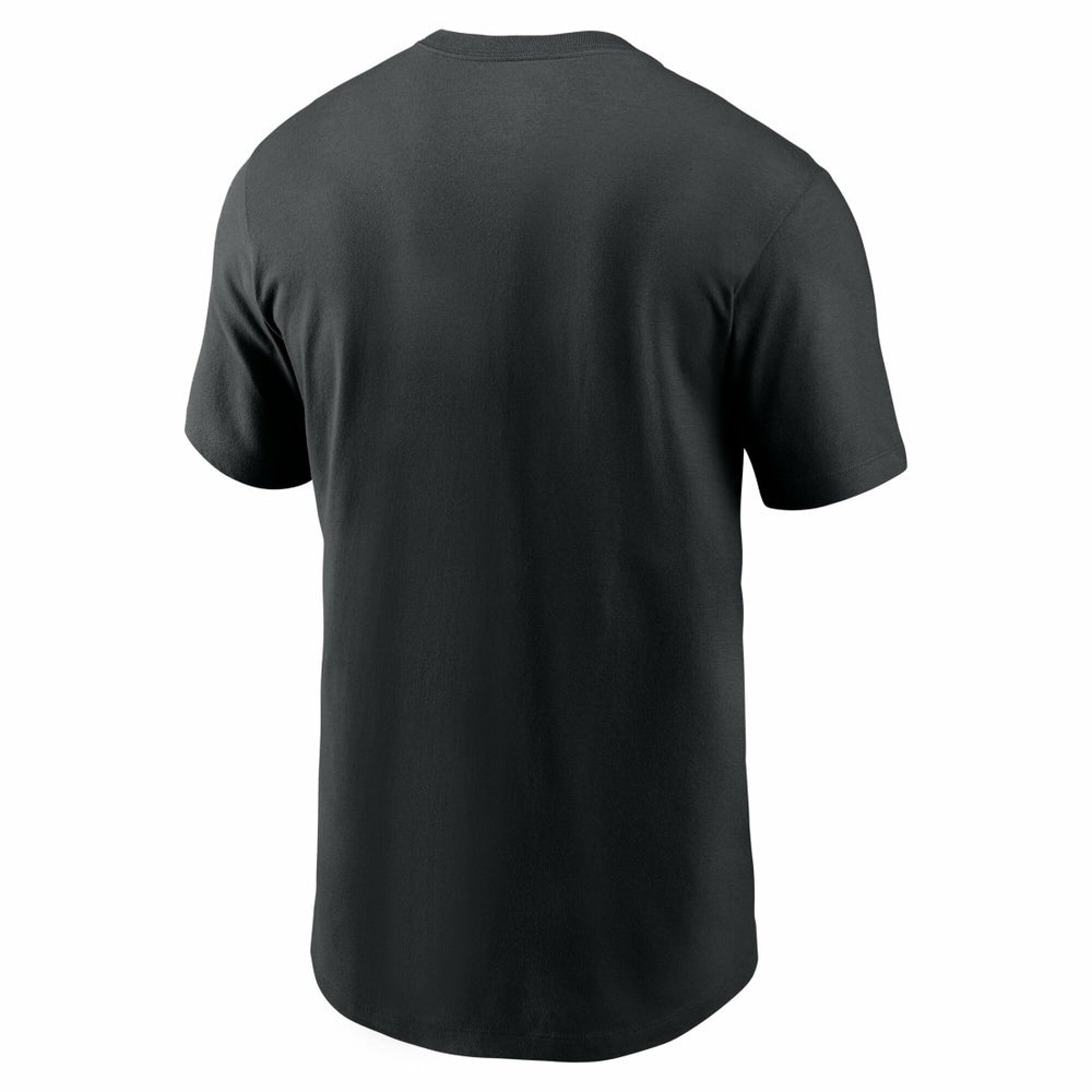 Detroit Lions Primetime Wordmark Essential T-Shirt Black | Nike for Sale