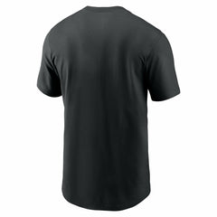 Detroit Lions Primetime Wordmark Essential T-Shirt Black | Nike for Sale