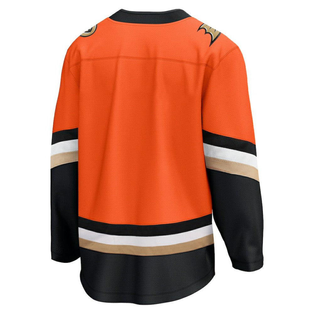 Anaheim Ducks Fanatics Home Breakaway Jersey - Orange - NHL