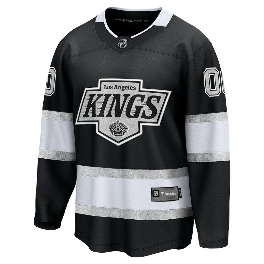 Los Angeles Kings Fanatics Home Breakaway Custom Jersey - Black - NHL