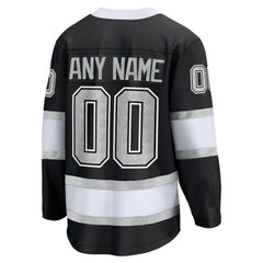 Los Angeles Kings Fanatics Home Breakaway Custom Jersey - Black - NHL
