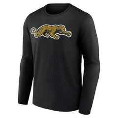 Jacksonville Jaguars Classic Logo Long Sleeve T-Shirt Black | NFL