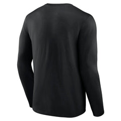Jacksonville Jaguars Classic Logo Long Sleeve T-Shirt Black | NFL