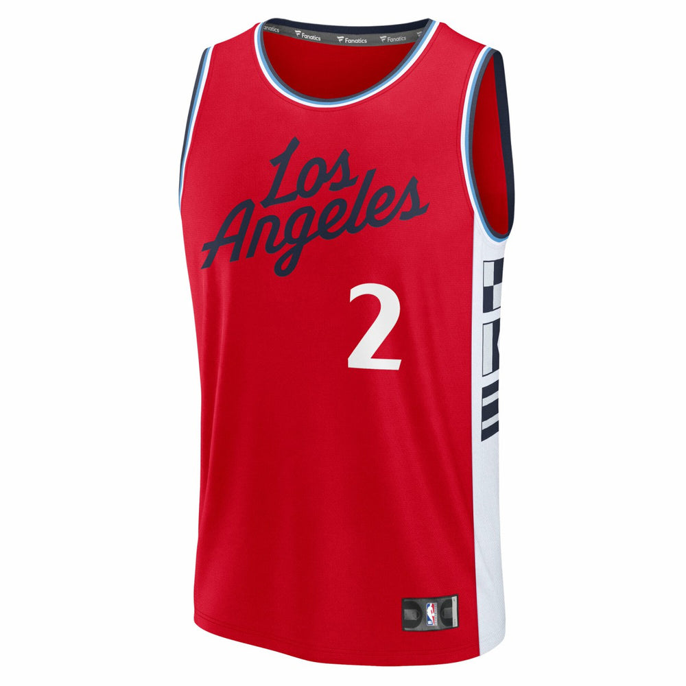 Kawhi Leonard LA Clippers Youth Fast Break Replica Player Jersey Statement Edition Red - NBA