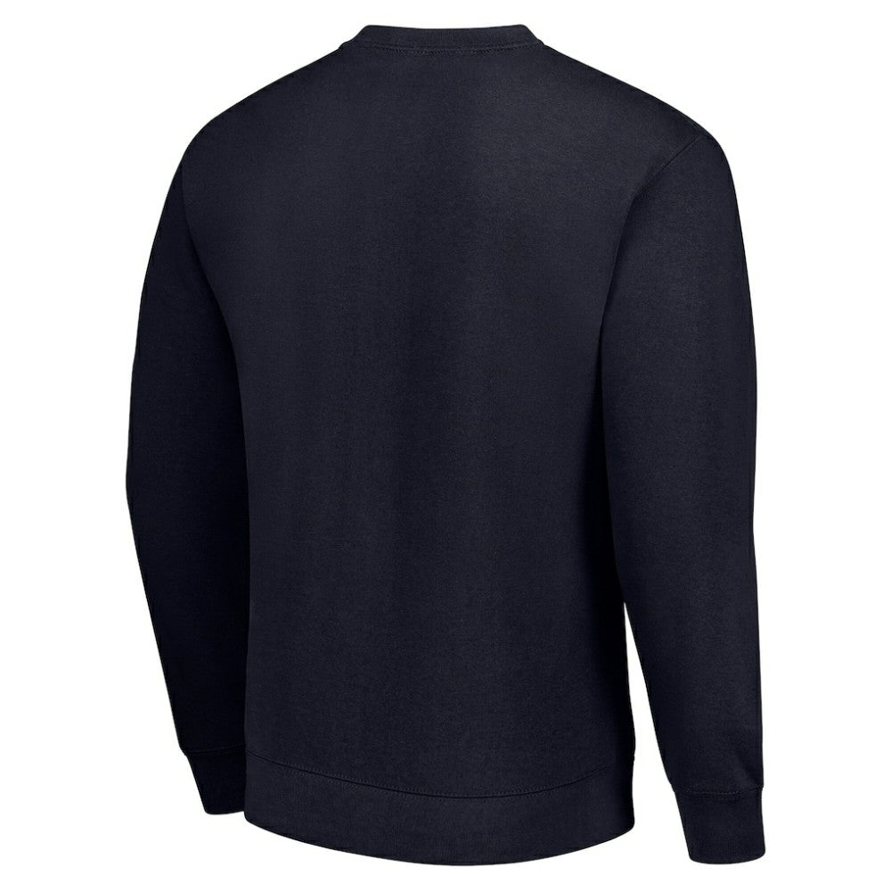 Washington Capitals Starter Color Scratch Pullover Sweatshirt - Navy - NHL