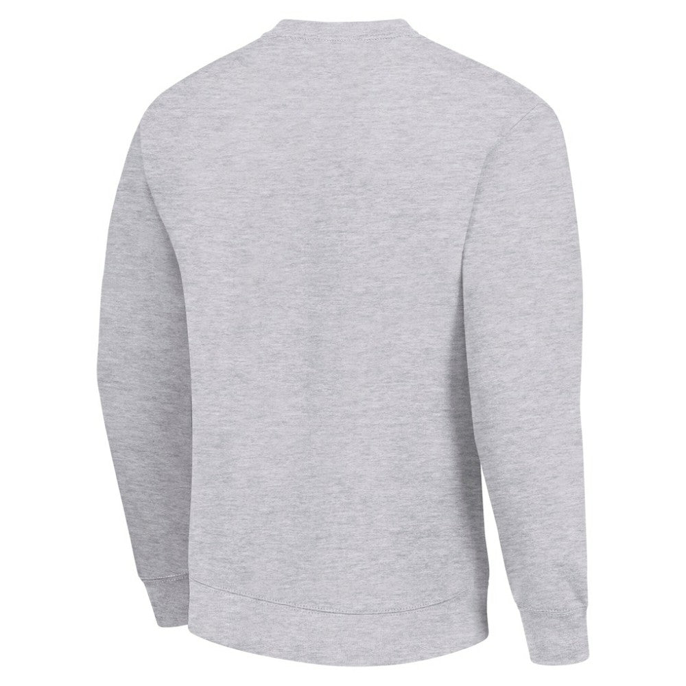 Dallas Stars Starter Stick And Puck Logo Fleece Pullover Sweatshirt - Heather Gray - NHL