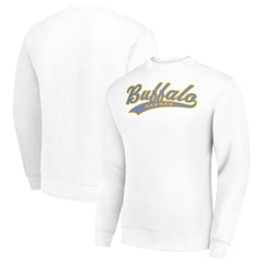 Buffalo Sabres Starter  Tailsweep City Pullover Sweatshirt - White - NHL