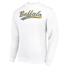 Buffalo Sabres Starter  Tailsweep City Pullover Sweatshirt - White - NHL