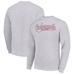 Colorado Avalanche Starter  Tailsweep City Pullover Sweatshirt - Heather Gray - NHL