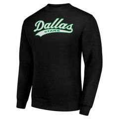 Dallas Stars Starter  Tailsweep City Pullover Sweatshirt - Black - NHL