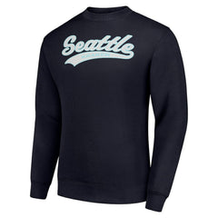 Seattle Kraken Starter  Tailsweep City Pullover Sweatshirt - Navy - NHL