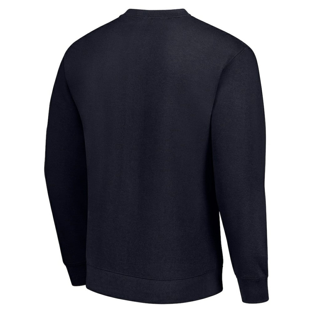 Washington Capitals Starter  Half Helmet Team Logo Pullover Sweatshirt - Navy - NHL
