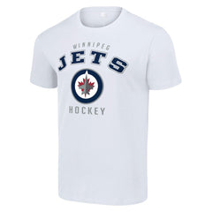Winnipeg Jets Starter Logo T-Shirt - White - NHL