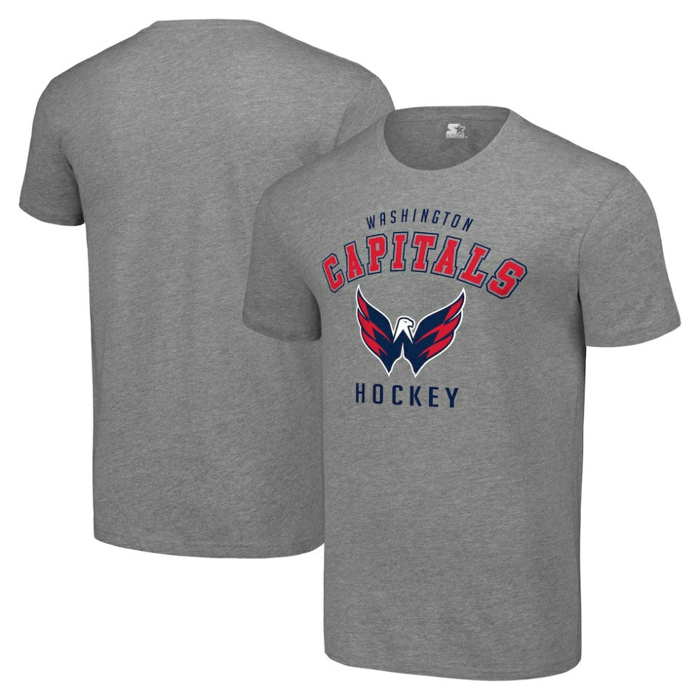 Washington Capitals Starter Logo T-Shirt - Heather Gray - NHL