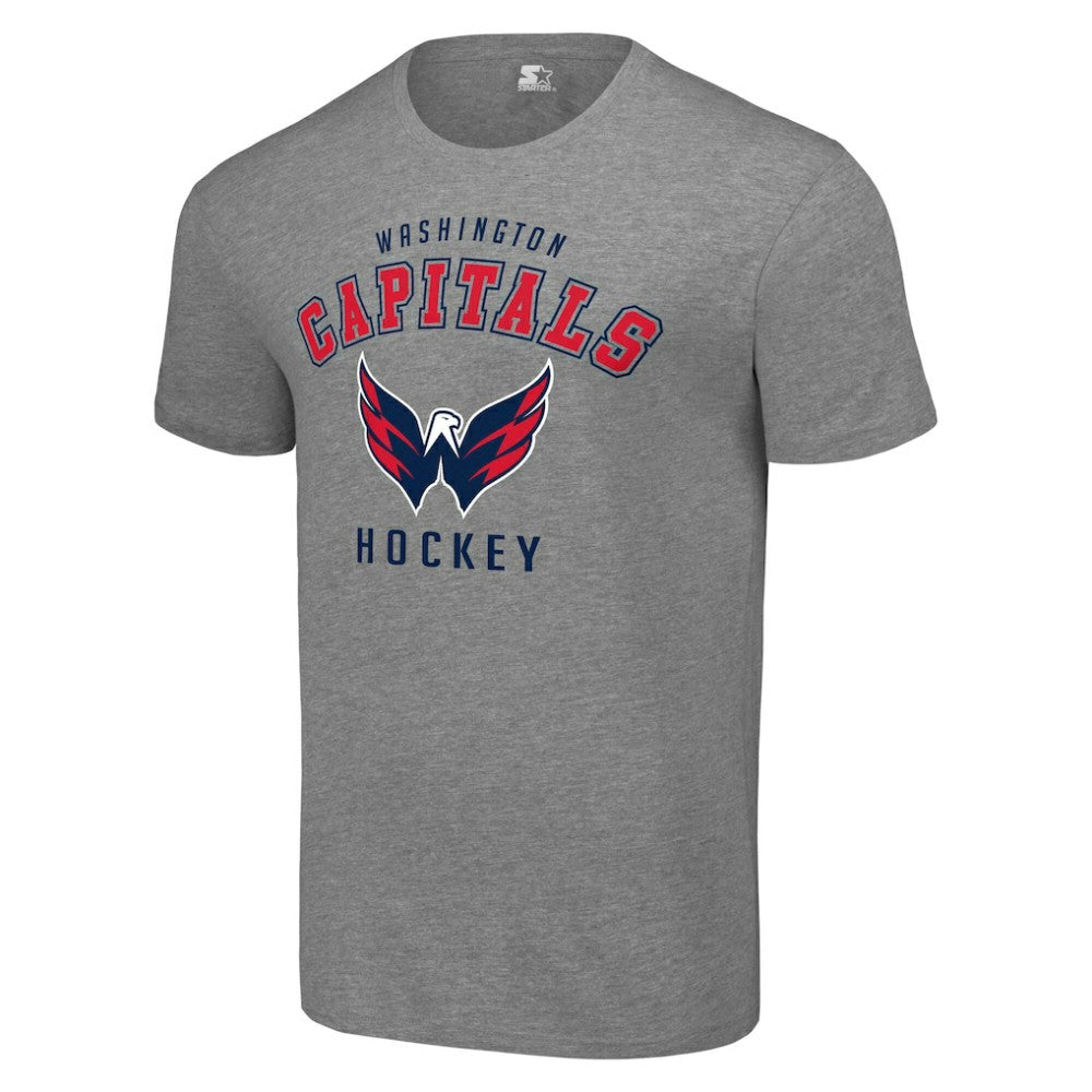 Washington Capitals Starter Logo T-Shirt - Heather Gray - NHL