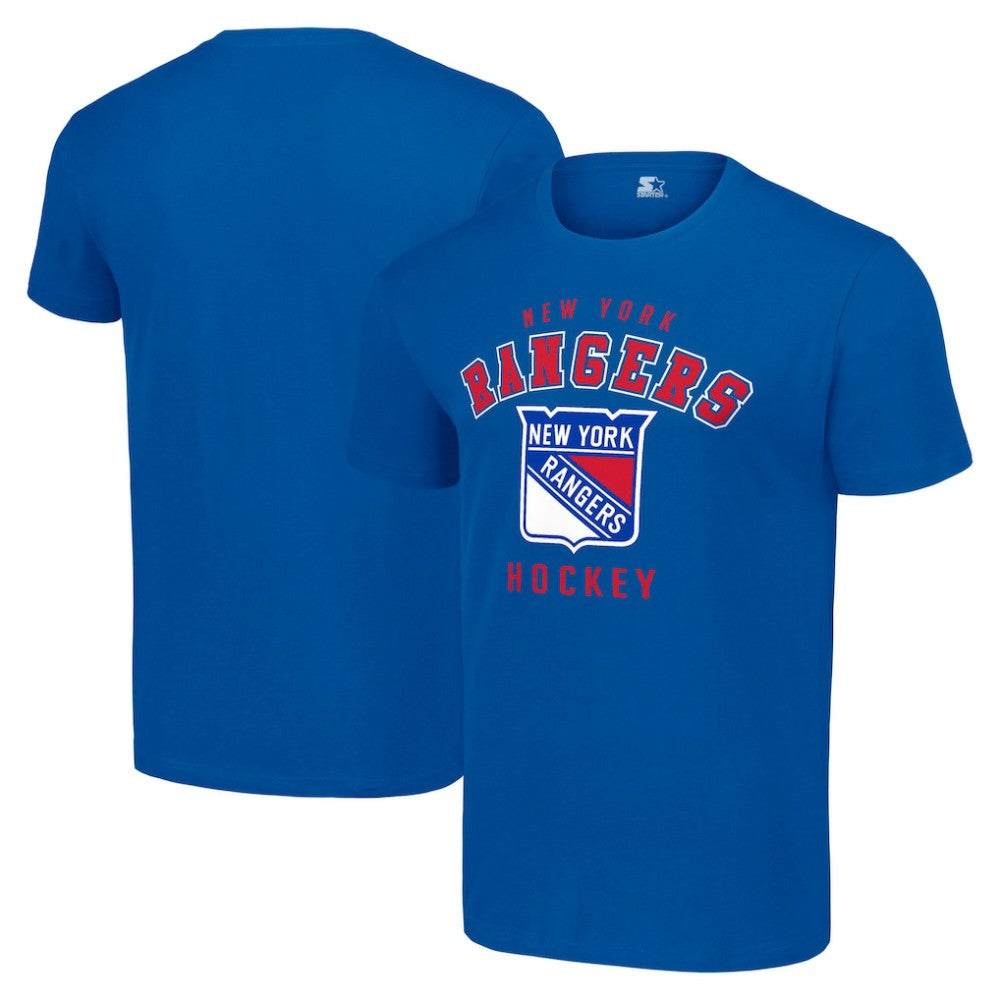 New York Rangers Starter Logo T-Shirt - Royal - NHL