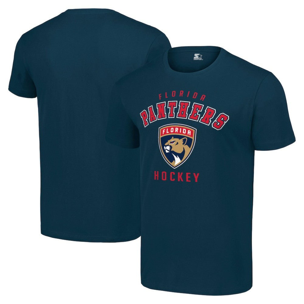 Florida Panthers Starter Logo T-Shirt - Navy - NHL