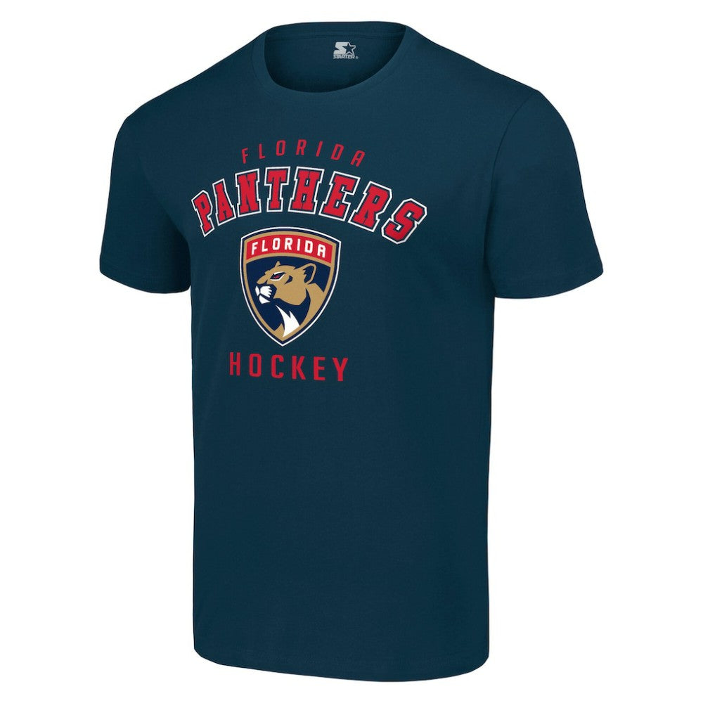 Florida Panthers Starter Logo T-Shirt - Navy - NHL
