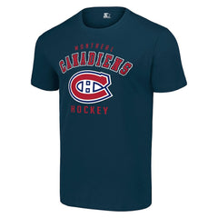 Montreal Canadiens Starter Logo T-Shirt - Navy - NHL