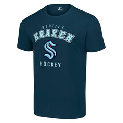 Seattle Kraken Starter Logo T-Shirt - Navy - NHL