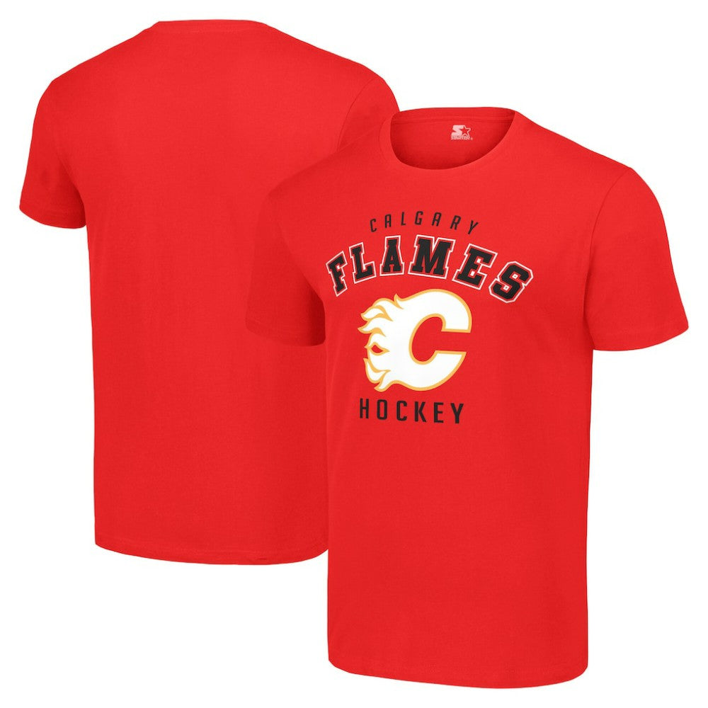 Calgary Flames Starter Logo T-Shirt - Red - NHL