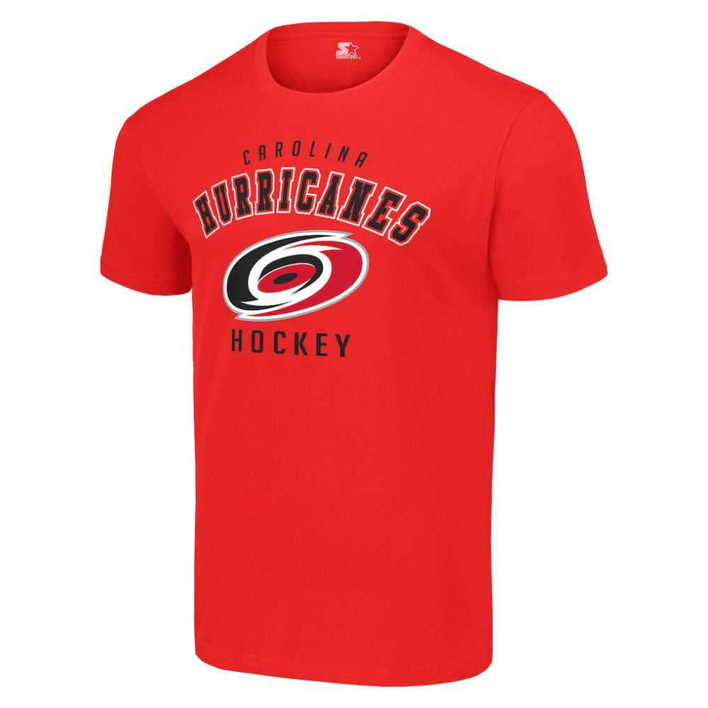 Carolina Hurricanes Starter Logo T-Shirt - Red - NHL