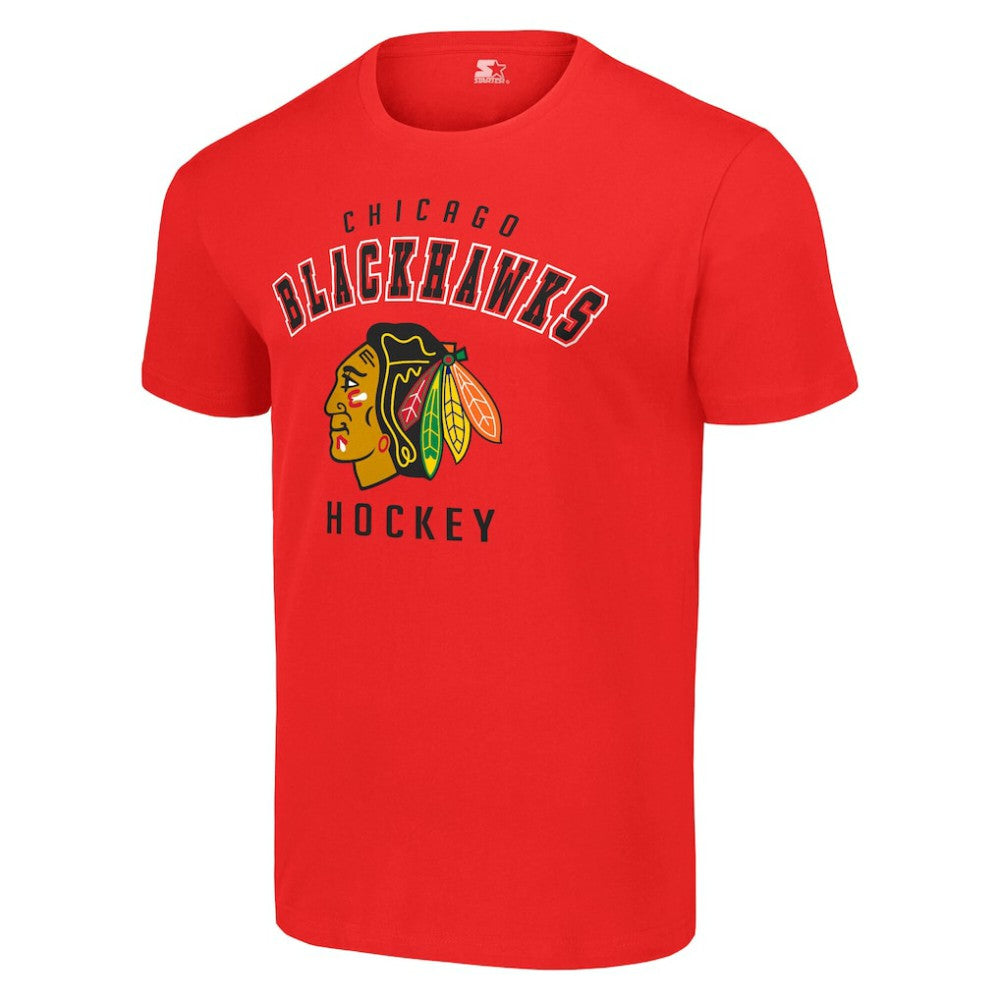Chicago Blackhawks Starter Logo T-Shirt - Red - NHL
