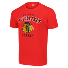 Chicago Blackhawks Starter Logo T-Shirt - Red - NHL