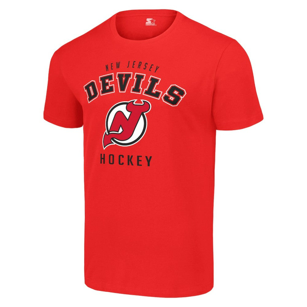 New Jersey Devils Starter Logo T-Shirt - Red - NHL