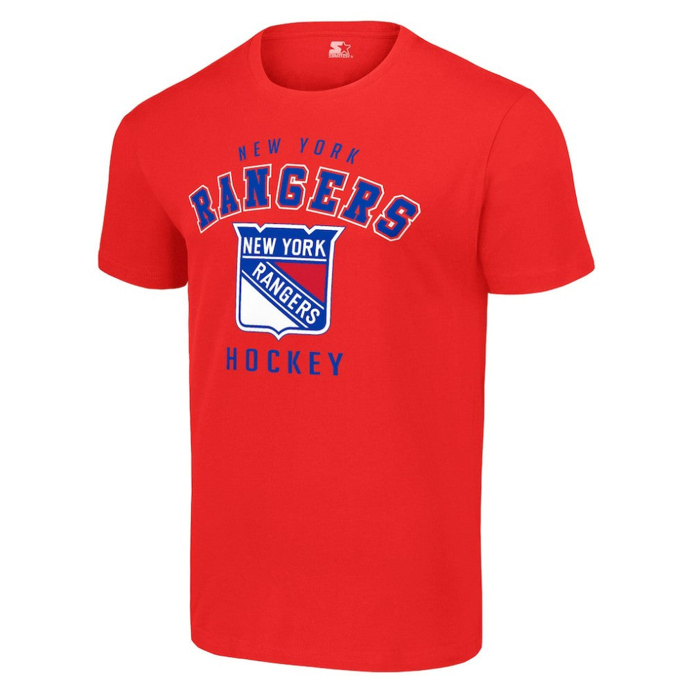 New York Rangers Starter Logo T-Shirt - Red - NHL