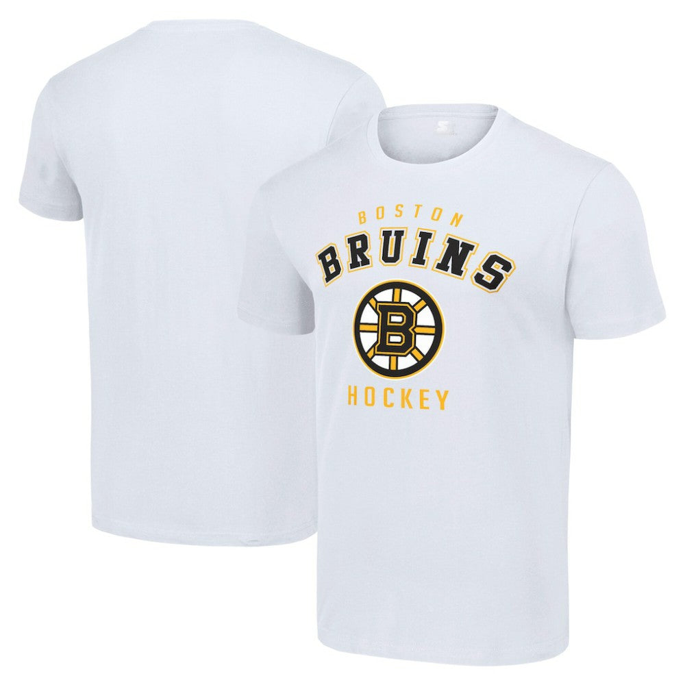Boston Bruins Starter Logo T-Shirt - White - NHL
