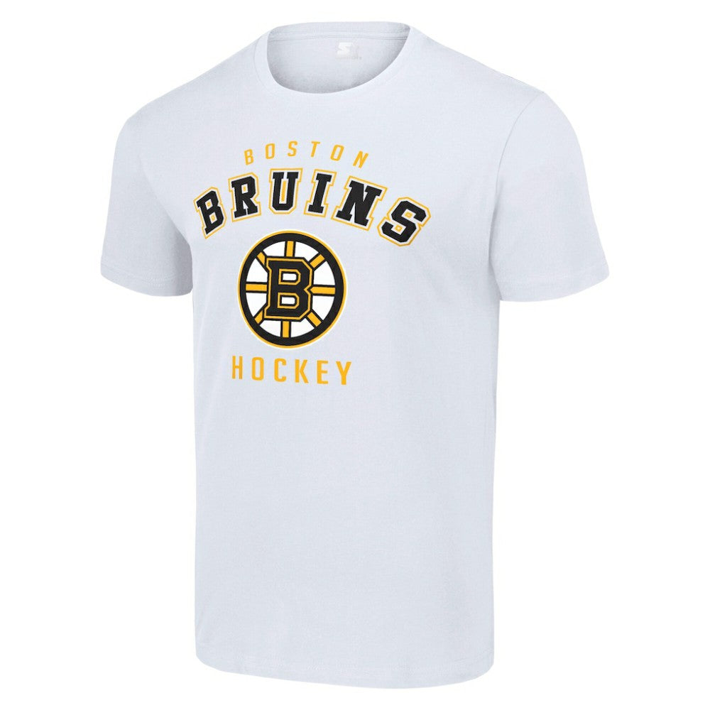 Boston Bruins Starter Logo T-Shirt - White - NHL