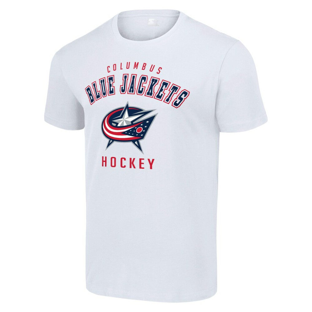Columbus Blue Jackets Starter Logo T-Shirt - White - NHL